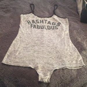 Hastags Fabulous one piece